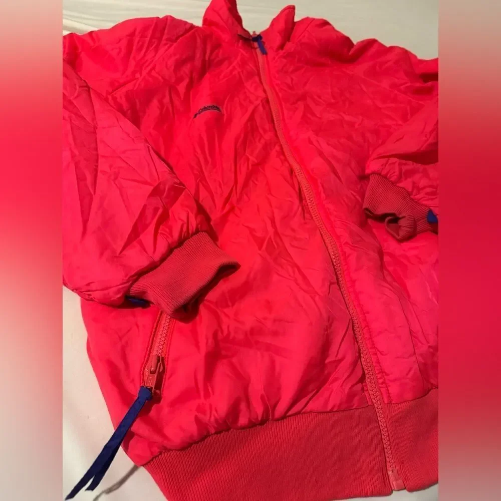 VINTAGE 1991 COLUMBIA NEON REVERSIBLE THINSULATE JACKET